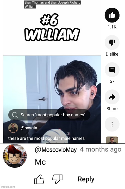 OH WAIT- | MoscovioMay | image tagged in youtube,mc,william | made w/ Imgflip meme maker