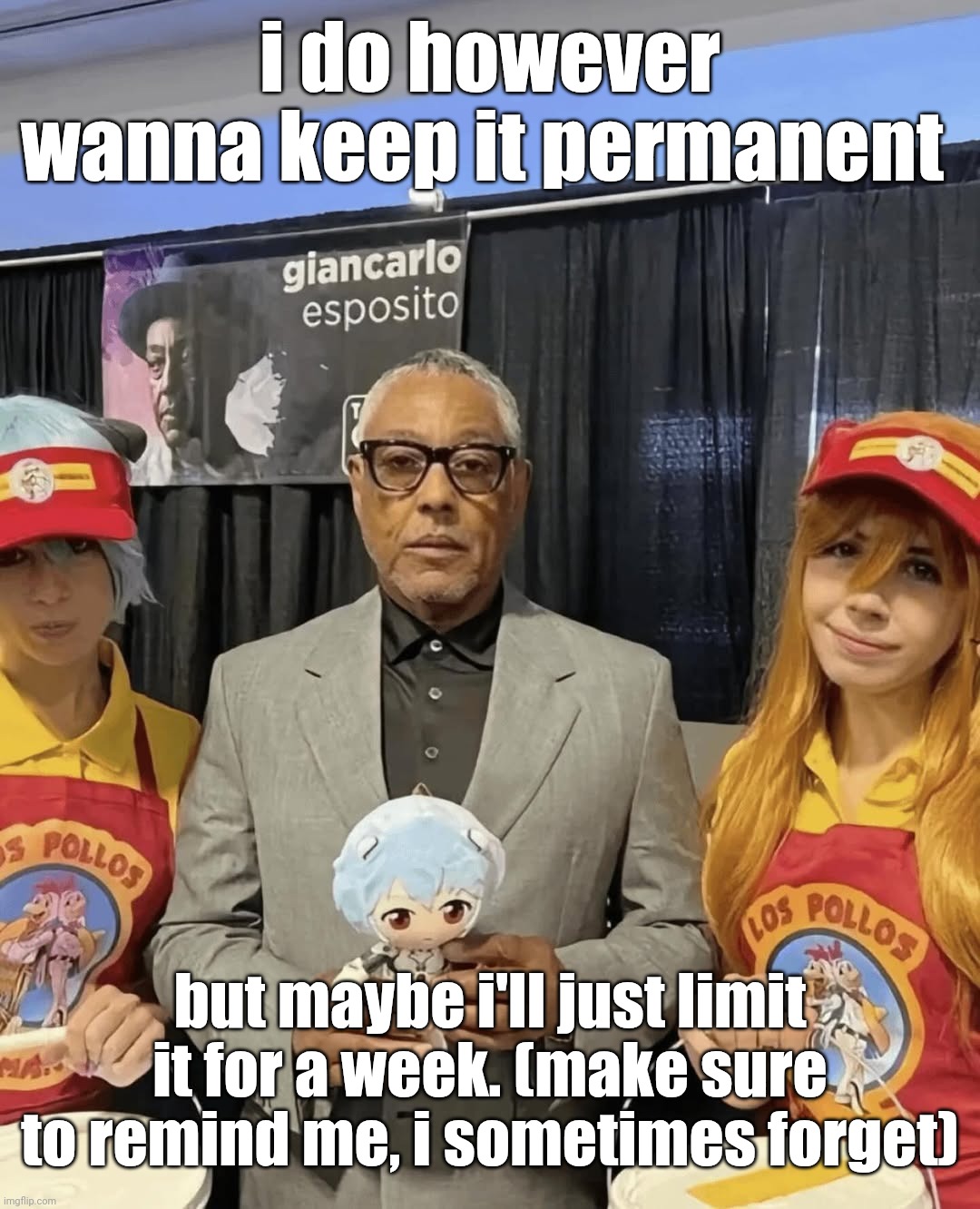 brek bed x evegelion rel | i do however wanna keep it permanent; but maybe i'll just limit it for a week. (make sure to remind me, i sometimes forget) | image tagged in brek bed x evegelion rel | made w/ Imgflip meme maker