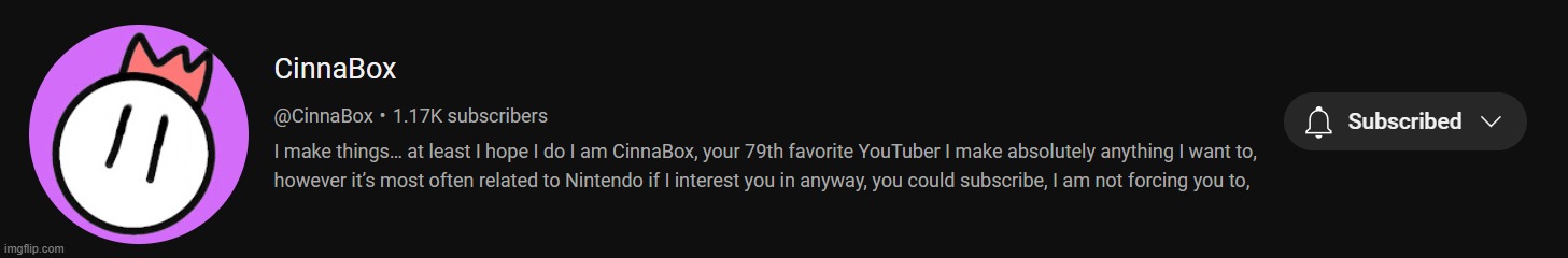 holy shit is that an imgflip cinnabox reference | made w/ Imgflip meme maker