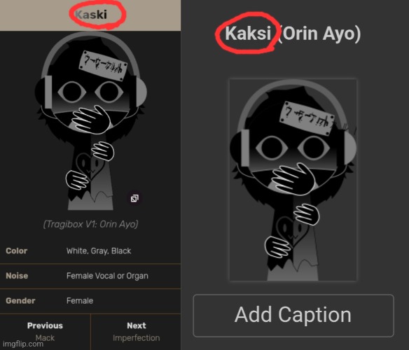 Kaski template has a spelling mistake (Kaski sounds like a mix of Pinki and Mr. Tree) | made w/ Imgflip meme maker