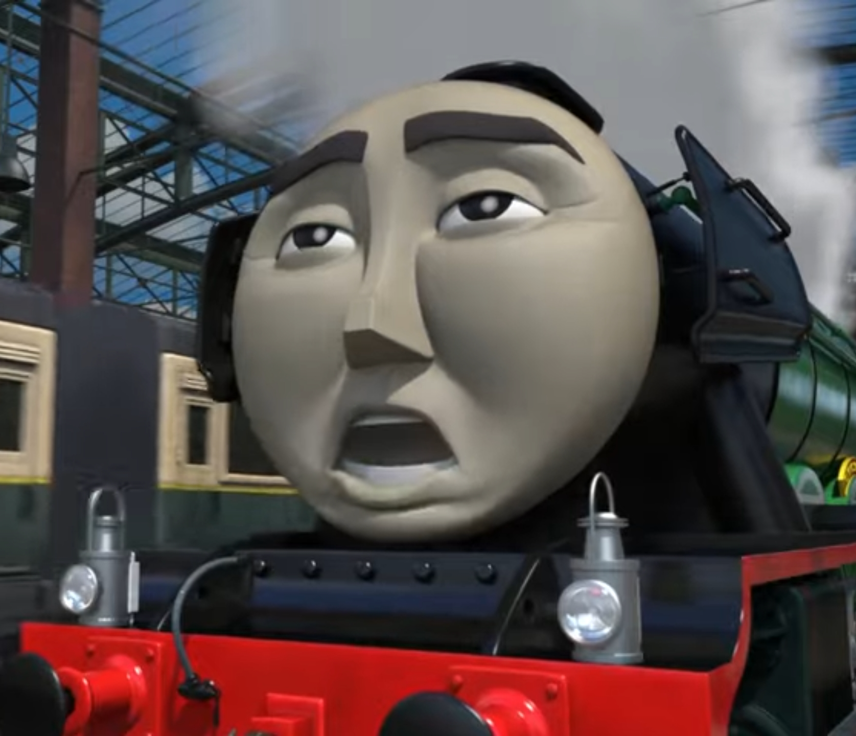 OH GOOD GRESLEY, I'M BOUTTA BURST A VALVE Blank Meme Template