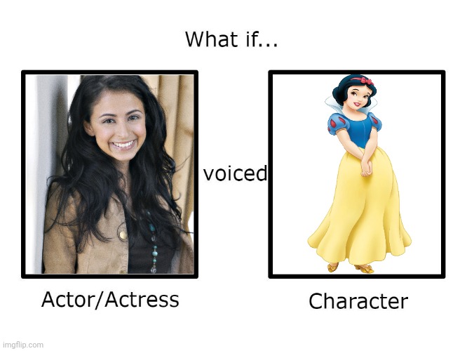 What if Jessica DiCicco Voiced of Snow White | image tagged in what if this actor or actress voiced this character,snow white,jessica dicicco,disney princess,disney princesses | made w/ Imgflip meme maker