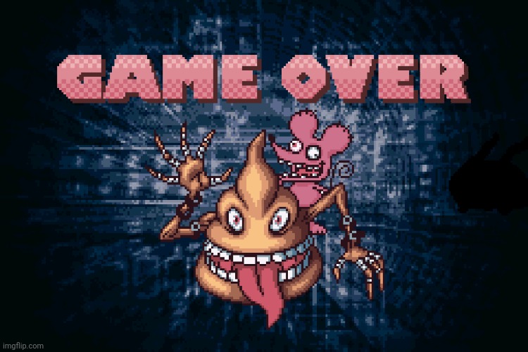 Digimon ruby game over | image tagged in digimon ruby game over | made w/ Imgflip meme maker