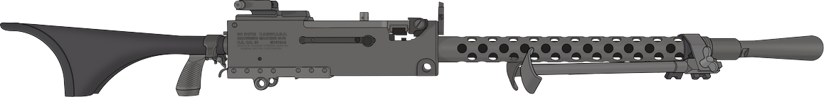 M1919A6 Browning(Re-Arranged) Blank Meme Template