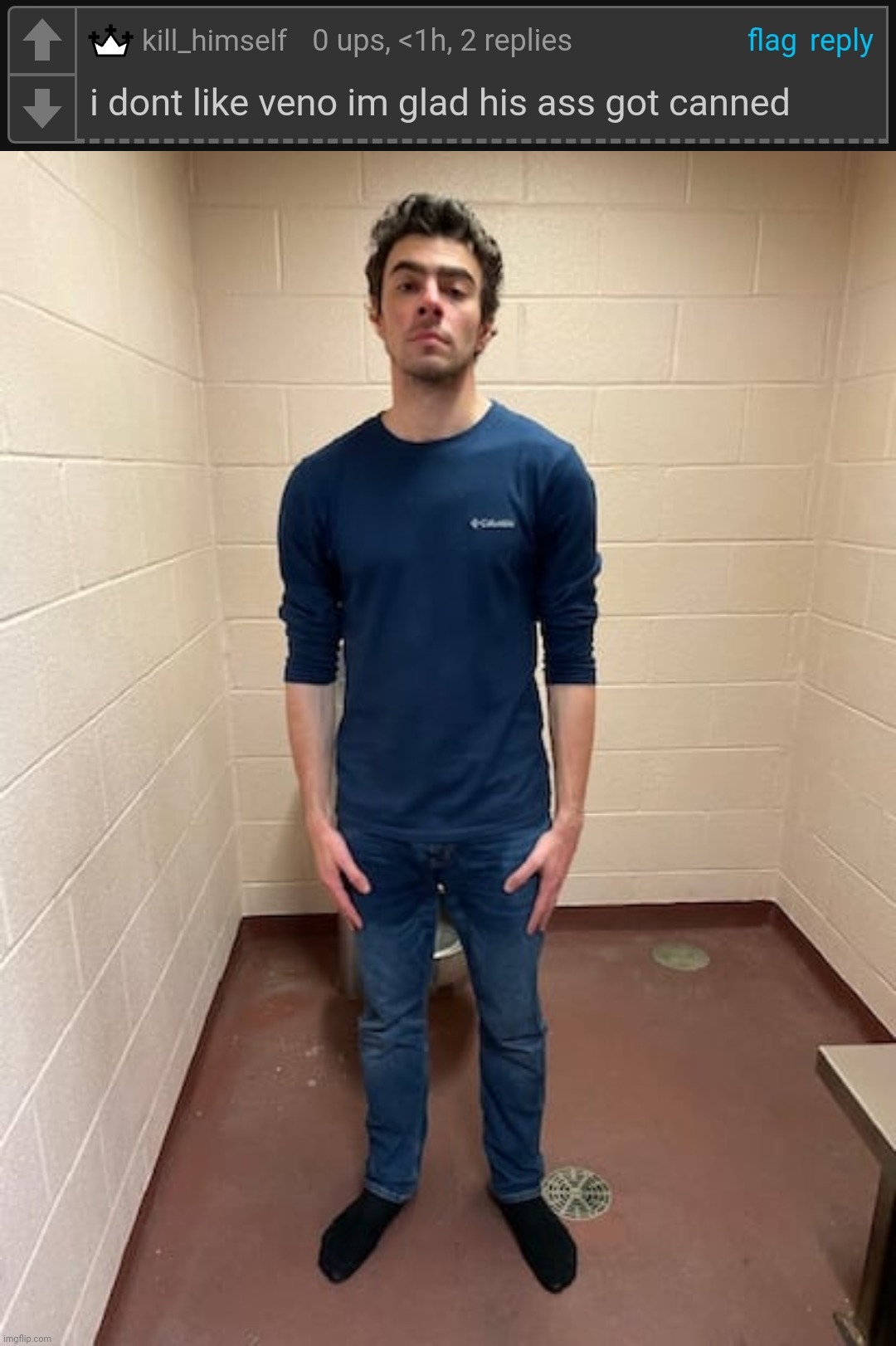 not sure what i did to make you hate me. but whatever. (I'm still comment banned btw) | image tagged in me hitting the hardest pose after pissing my pants | made w/ Imgflip meme maker