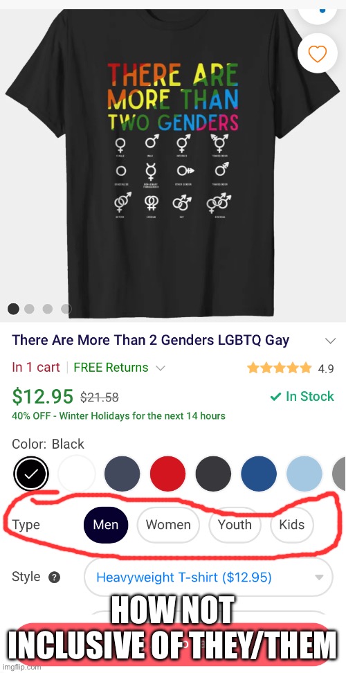 HOW NOT INCLUSIVE OF THEY/THEM | made w/ Imgflip meme maker