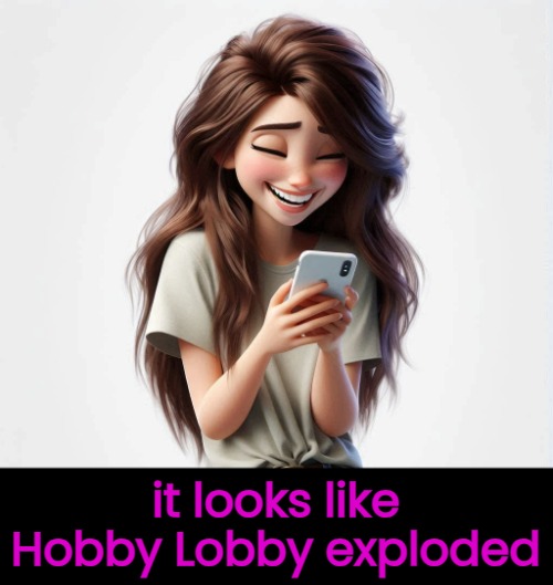 it looks like Hobby Lobby exploded | made w/ Imgflip meme maker