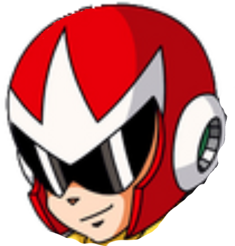 Proto man Busterforce meme head Blank Meme Template