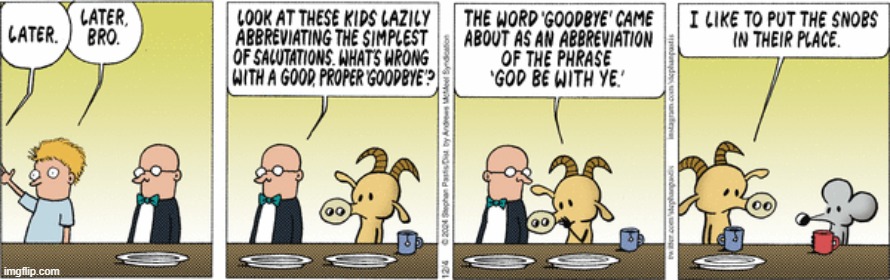 Pearls Before Swine | image tagged in comics | made w/ Imgflip meme maker