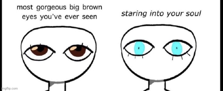 Me and my brother except i have gray eyes | made w/ Imgflip meme maker