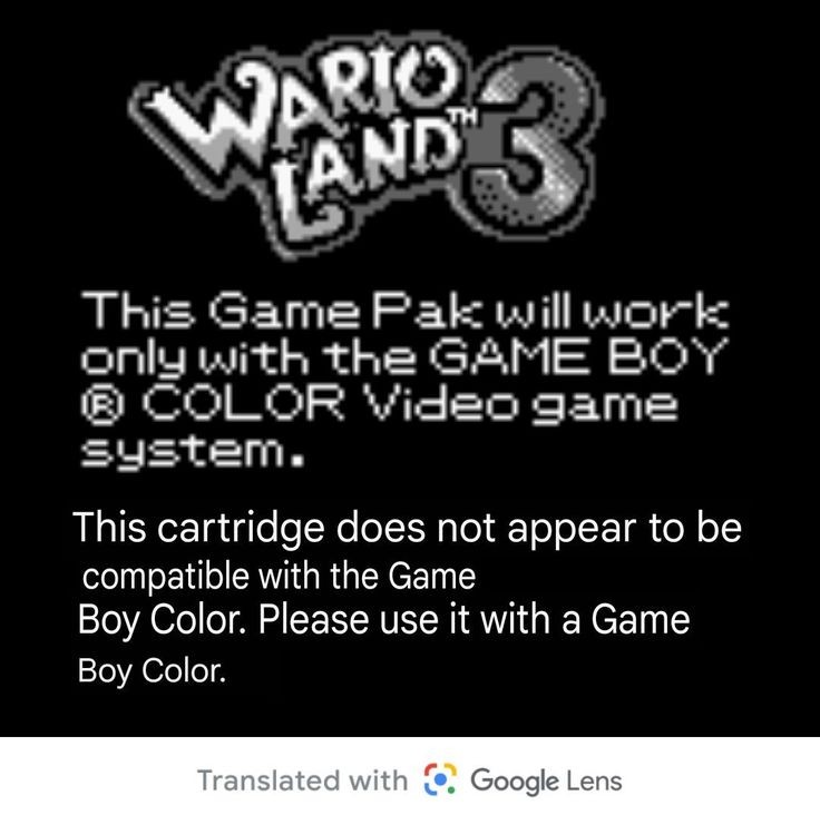 Wario Land 3 compatibility confusion Blank Meme Template