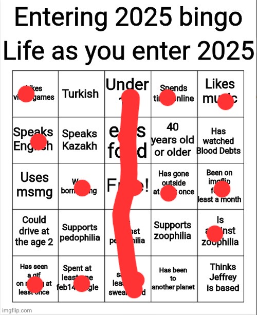 Entering 2025 bingo | image tagged in entering 2025 bingo | made w/ Imgflip meme maker