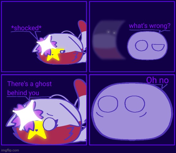 Reichtangle Ghost Comic | image tagged in countryballs,reichtangle,ghost,comics | made w/ Imgflip meme maker