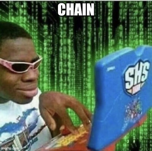 Ryan Beckford | CHAIN | image tagged in ryan beckford | made w/ Imgflip meme maker