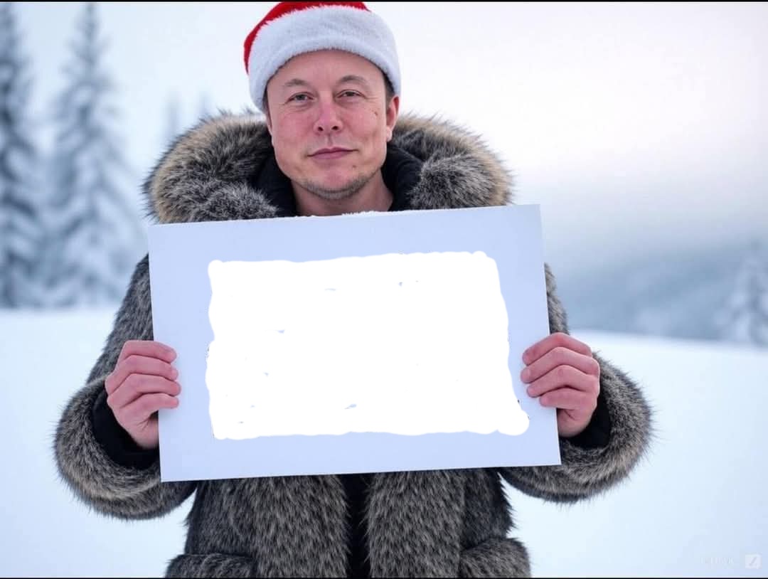 Musk sign Blank Meme Template