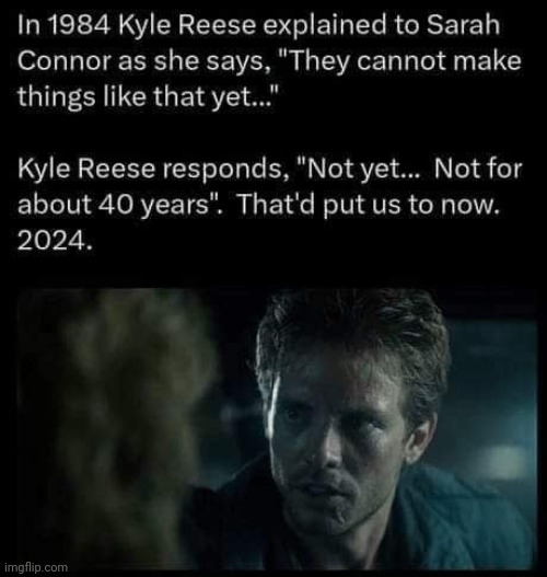 Something to look forward to | image tagged in terminator,it's all coming together,the future world if,cyberdyne,armageddon,happy new year | made w/ Imgflip meme maker