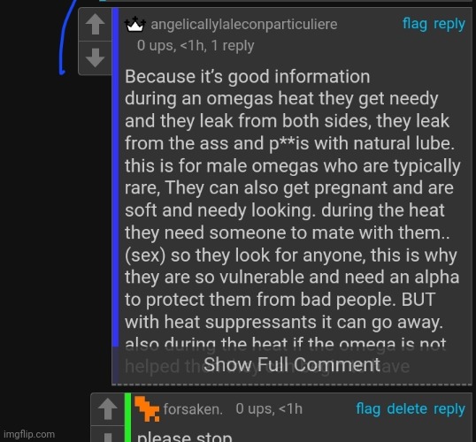 omega copypasta | image tagged in omega copypasta | made w/ Imgflip meme maker