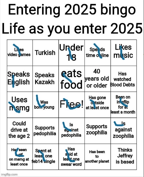 Entering 2025 bingo | image tagged in entering 2025 bingo | made w/ Imgflip meme maker