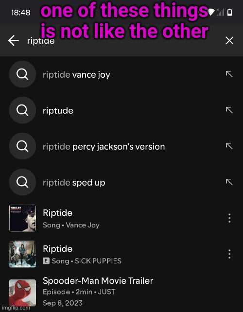 one of these things is not like the other | made w/ Imgflip meme maker