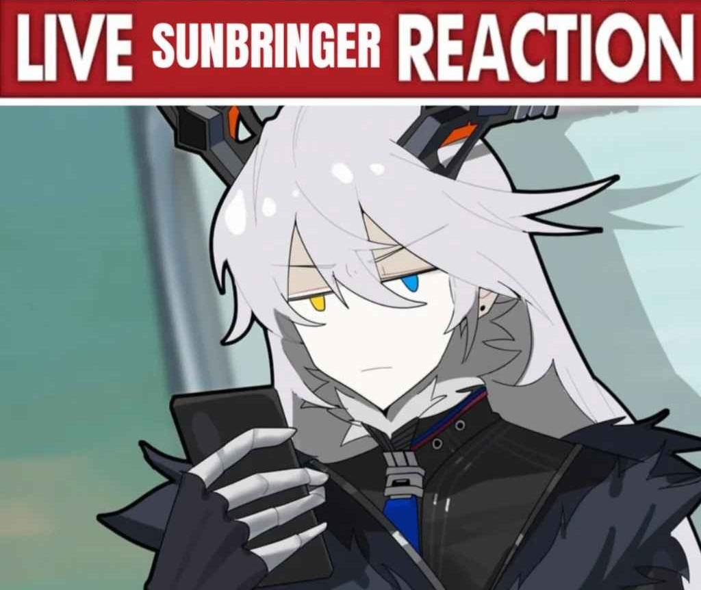 Live Sunbringer reaction Blank Meme Template