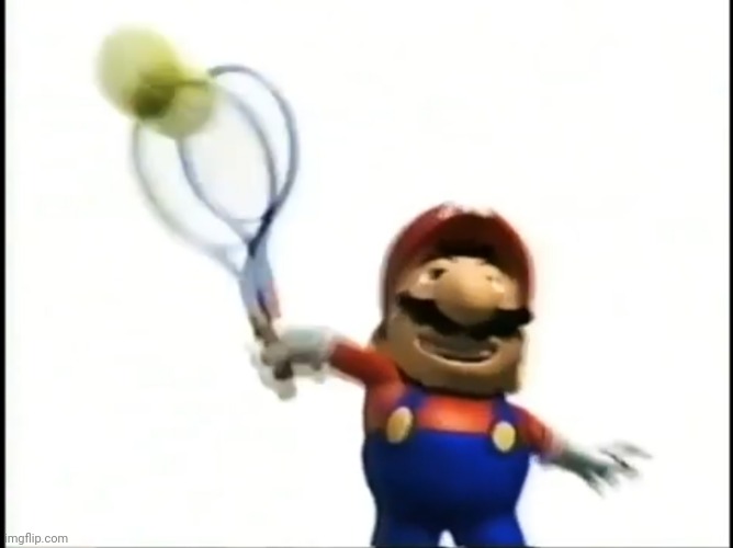 Creepy mario design | image tagged in forbidden mario design | made w/ Imgflip meme maker