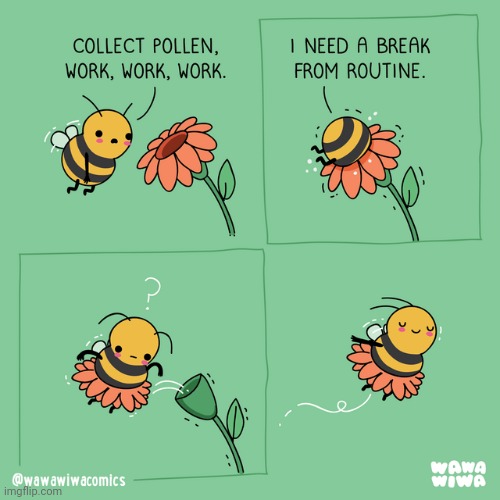 Flowery dress | image tagged in comics,comics/cartoons,flowers,flower,bugs,bug | made w/ Imgflip meme maker