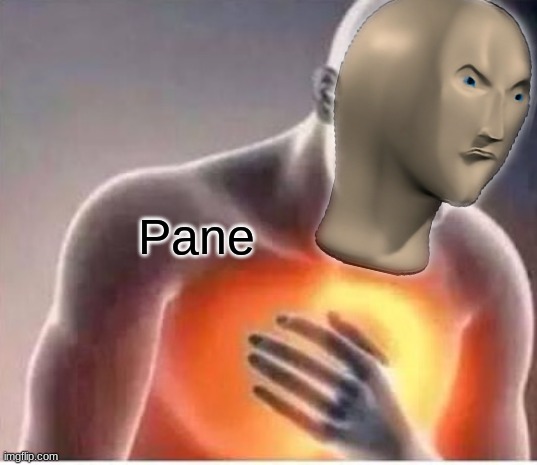 Chest pain  | Pane | image tagged in chest pain | made w/ Imgflip meme maker