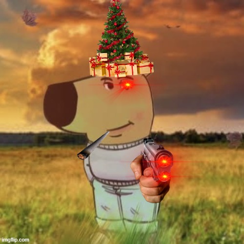 Merry Jackmass | image tagged in chill guy | made w/ Imgflip meme maker