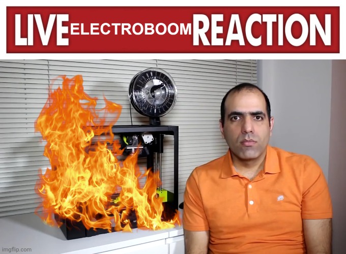 Live ElectroBoom Reaction | image tagged in live electroboom reaction,memes,electroboom,funny,live reaction | made w/ Imgflip meme maker