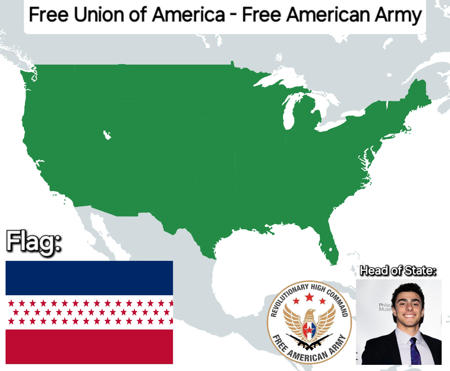 HoI4 Luigi Mangione's Free American Army Blank Meme Template