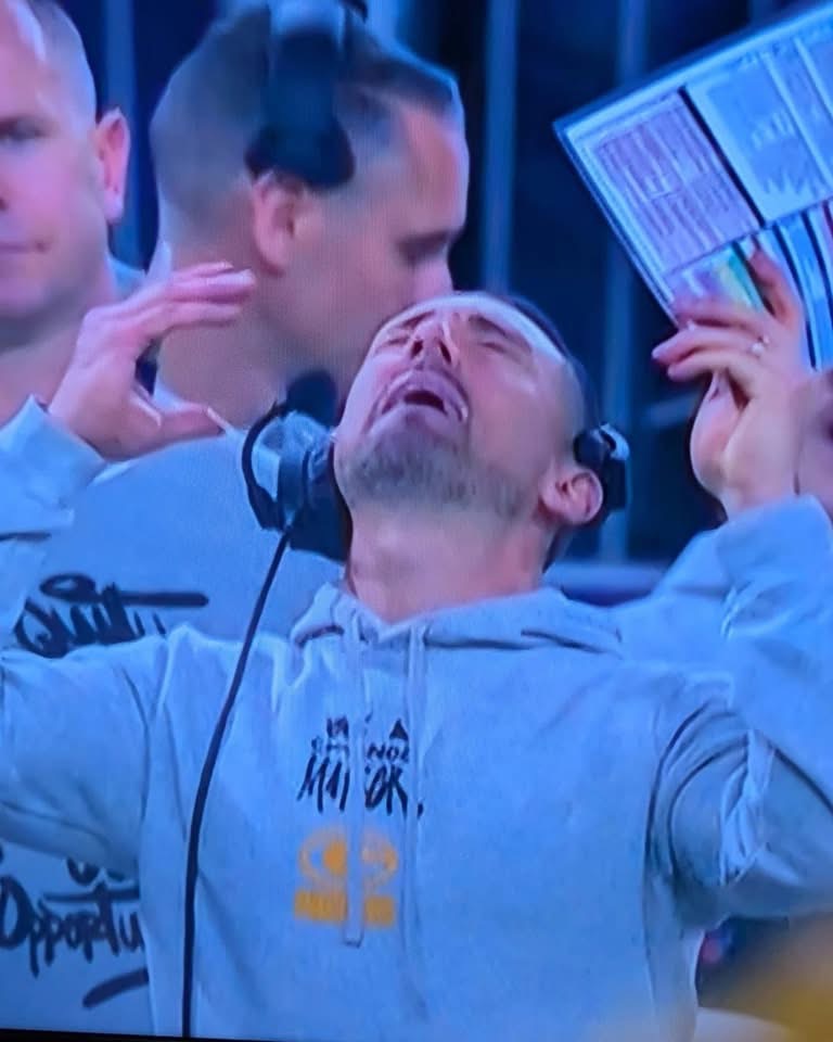 Matt LaFleur Frustration Blank Meme Template