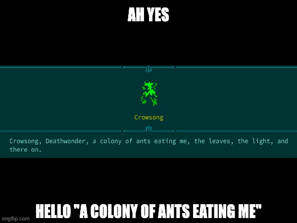 Qud Meme | image tagged in caves of qud,bad name ideas | made w/ Imgflip meme maker