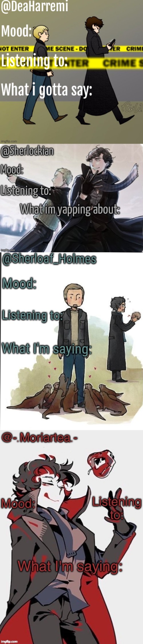 image tagged in deaharremi's announcement temp,sherlockian's announcement temp,sherloaf_holmes' announcement template | made w/ Imgflip meme maker