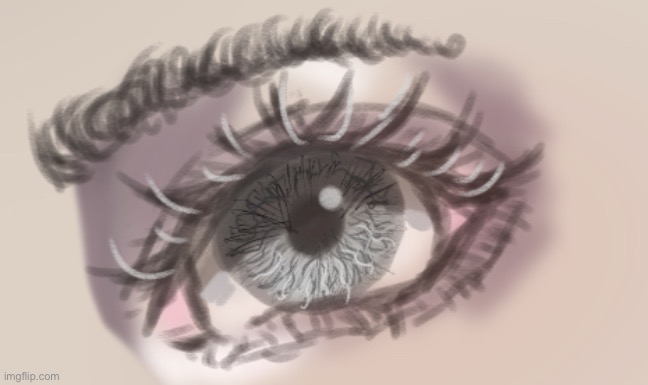 Realistic eye | image tagged in eye,drawin | made w/ Imgflip meme maker