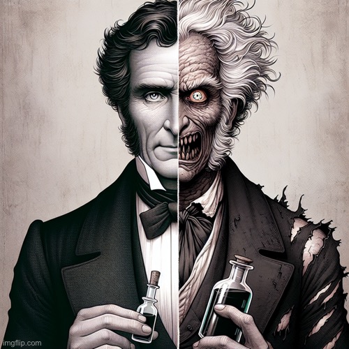 dr. jekyll and mr. hyde | image tagged in dr jekyll and mr hyde | made w/ Imgflip meme maker
