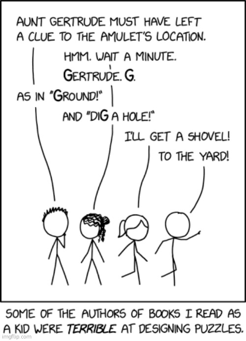 Puzzles | image tagged in xkcd,comics | made w/ Imgflip meme maker