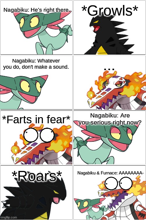 Don't make a sound.mp3 | image tagged in comic,nagabiku,furnace | made w/ Imgflip meme maker