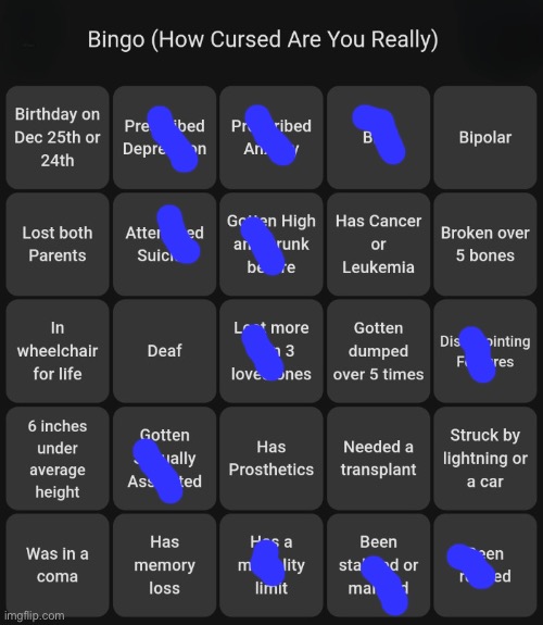 good morning | image tagged in how cursed are you bingo | made w/ Imgflip meme maker