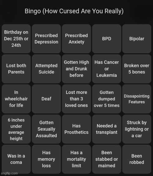 why did I do this? | image tagged in how cursed are you bingo | made w/ Imgflip meme maker
