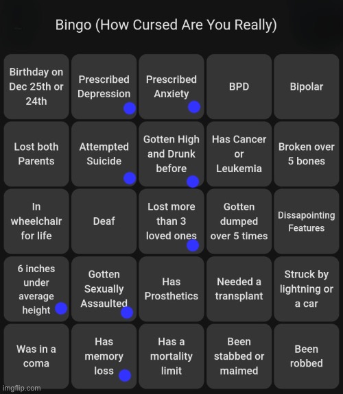 How cursed are you bingo | image tagged in how cursed are you bingo | made w/ Imgflip meme maker