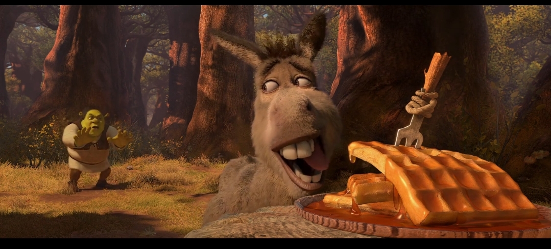 Shrek and donkey Blank Meme Template