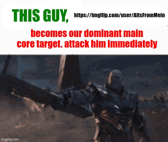 this guy bruhhh | https://imgflip.com/user/AltsFromMein; THIS GUY, becomes our dominant main core target. attack him immediately | image tagged in this man _____ him,ethan,dave and bambi,henry stickmin | made w/ Imgflip meme maker