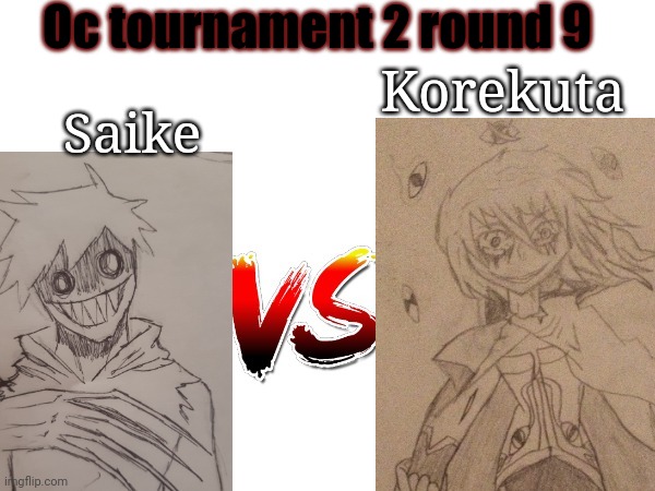 Found the Badass Saike art | Oc tournament 2 round 9; Korekuta; Saike | image tagged in oc tournament frame | made w/ Imgflip meme maker