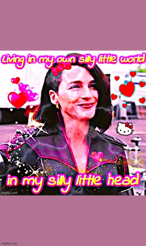 Living in my own silly little world in my silly little head | image tagged in living in my own silly little world in my silly little head | made w/ Imgflip meme maker