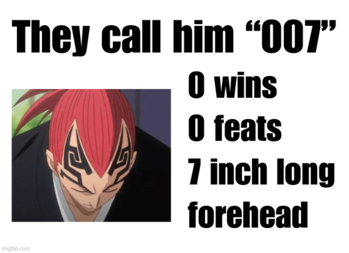 image tagged in bleach,renji | made w/ Imgflip meme maker