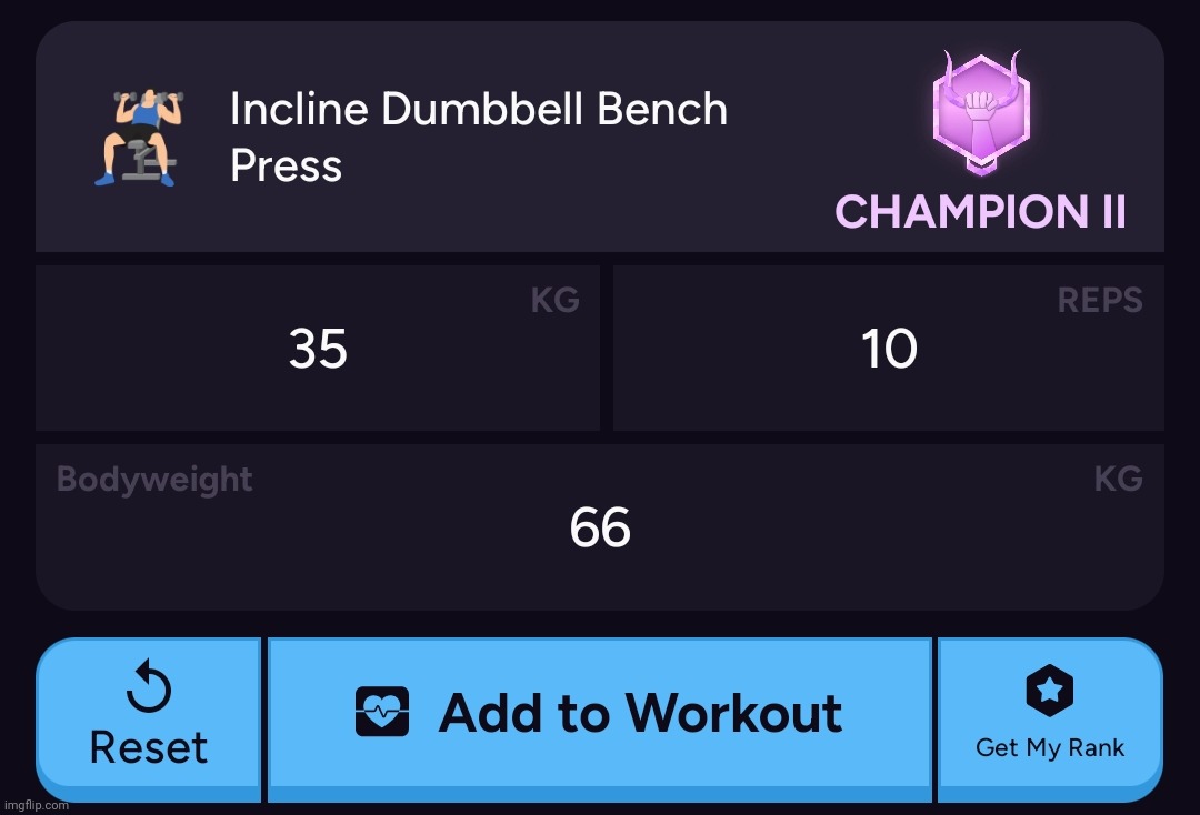 found an app that ranks my workouts (we playing ranked gym now) | made w/ Imgflip meme maker