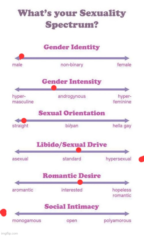 What's your sexuality spectrum? | image tagged in what's your sexuality spectrum | made w/ Imgflip meme maker