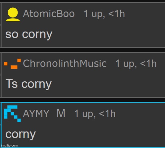 ts corny gng | image tagged in ts corny | made w/ Imgflip meme maker