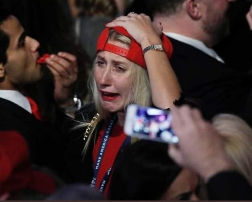 MAGA Tears Blank Meme Template