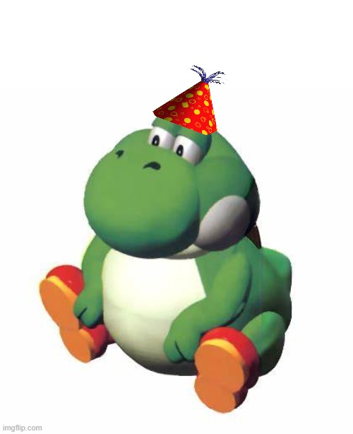 happy new years!!!! | image tagged in big yoshi | made w/ Imgflip meme maker